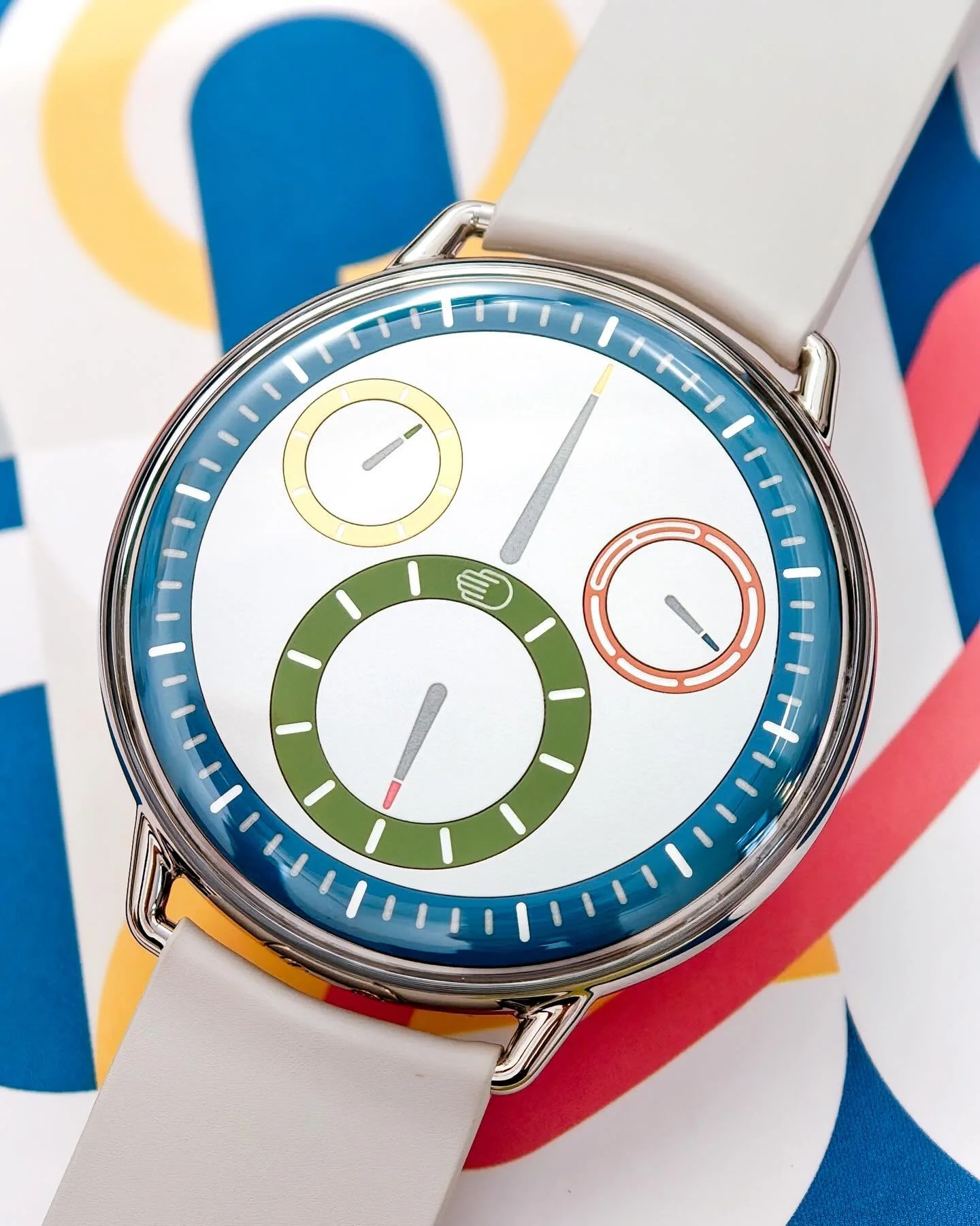 When art fills the air and colors dance around, the perfect timepiece isn&rsquo;t just a tool to tell time &mdash; it&rsquo;s a wearable masterpiece that joins the celebration.

The Ressence Type 1 Multicolor, where Belgian watchmaking ingenuity meet