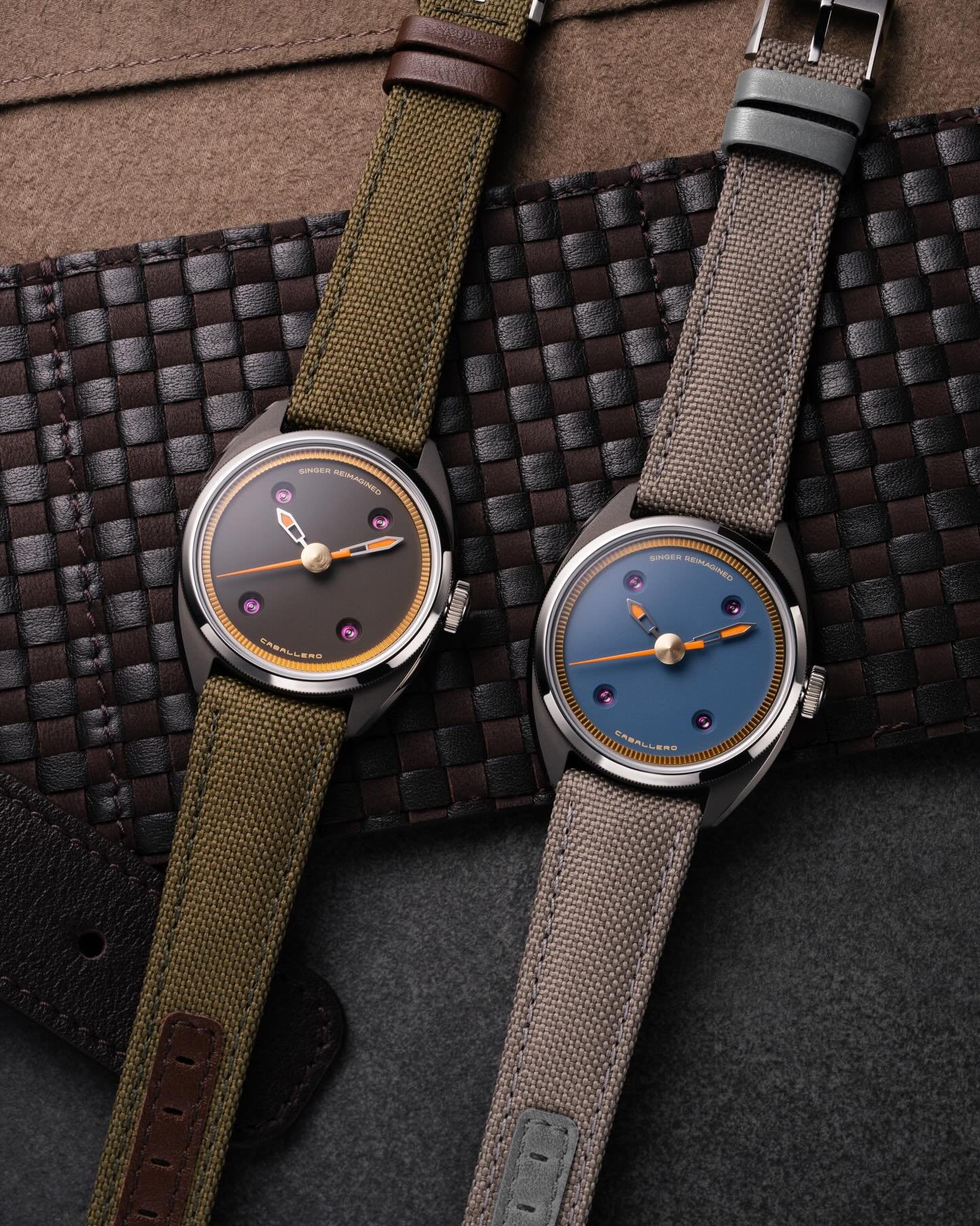 Quiet confidence, sharpened. The Caballero returns&mdash;now in Grade 5 titanium. Same 39mm silhouette, entirely new emotional temperature: micro-sandblasted surfaces framed by mirror-polished edges, a mirror-polished bezel catching light like a line