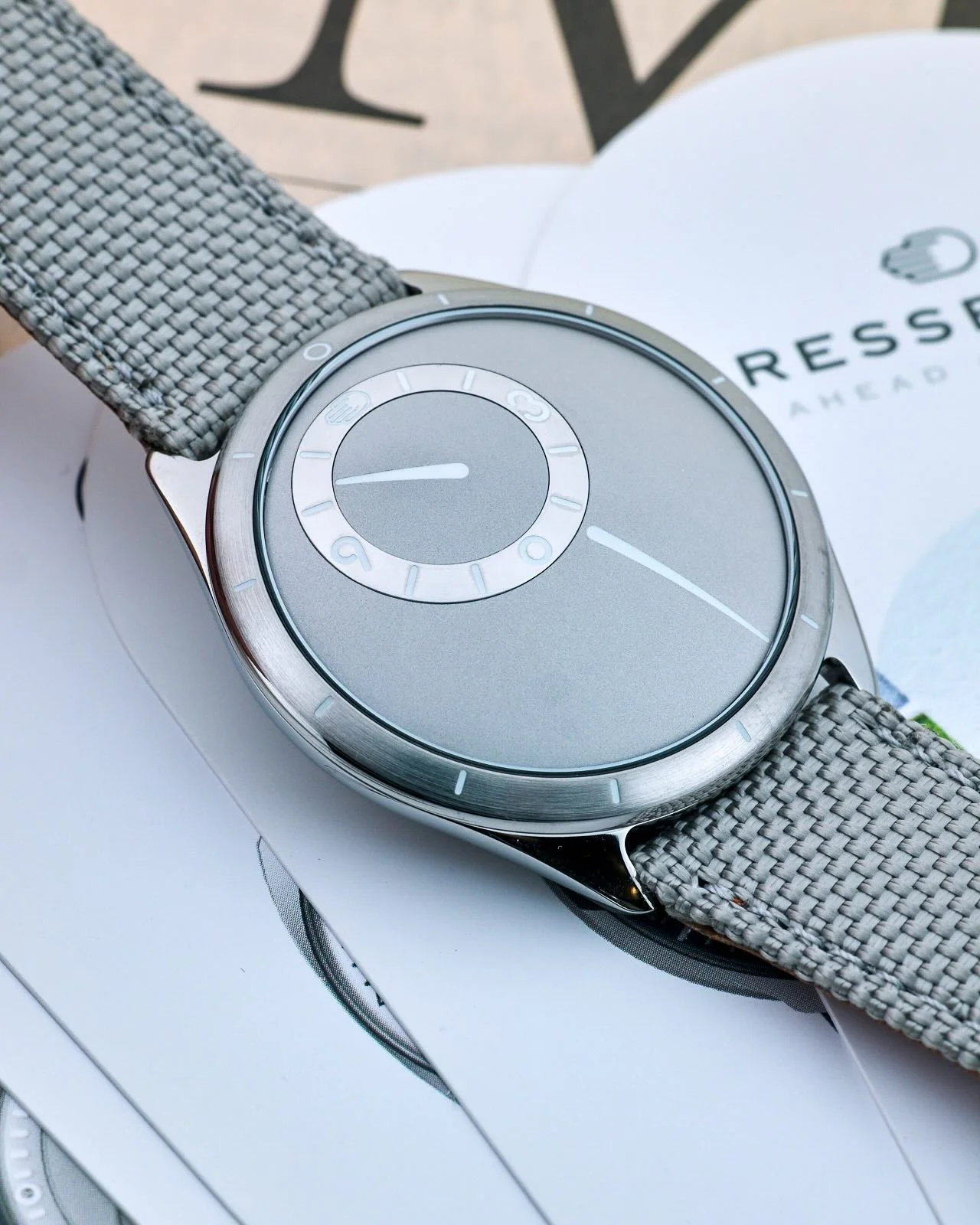 Meet the @ressence_watches TYPE 9 &mdash; the brand&rsquo;s smallest, lightest, most refined creation yet.

Crafted in a perfectly proportioned 39mm polished titanium case and weighing merely 39 grams (strap included), this timepiece redefines everyd