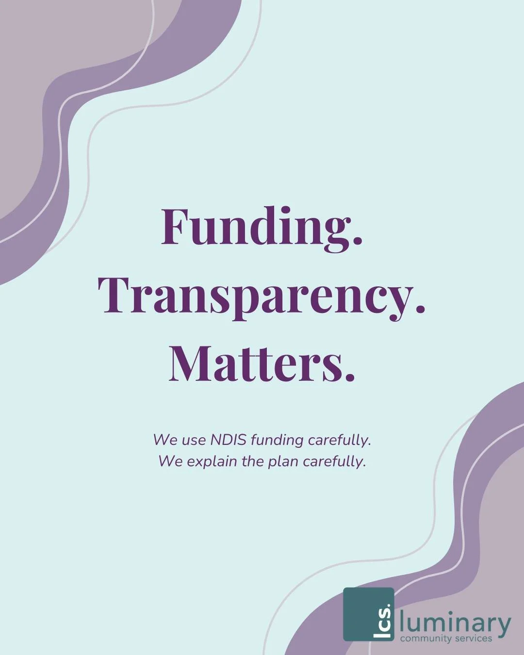 Funding transparency matters. 🤍

NDIS can feel confusing and heavy.

You deserve clarity.

✨ How sessions are structured
✨ What your budget means in practice
✨ How we plan ahead
✨ When we advocate
✨ How we adjust if funding changes

We use funding c