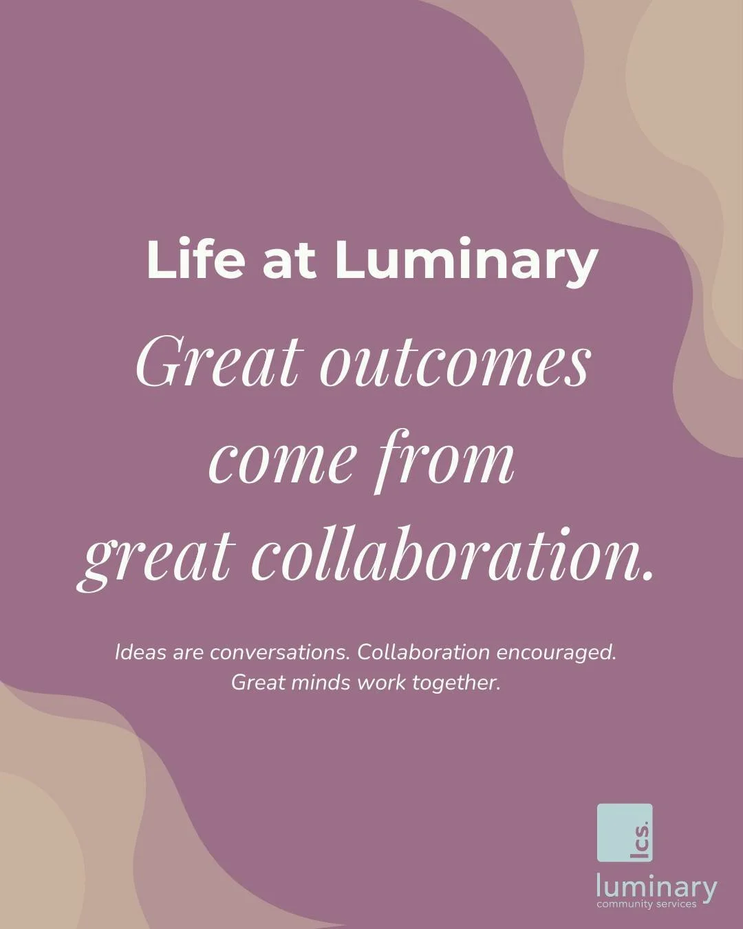 Something our team talk about a lot is how helpful it is to bounce ideas off each other. 💡

The work we do is complex. Every participant is different and sometimes the best way forward comes from talking things through together.

It&rsquo;s pretty c