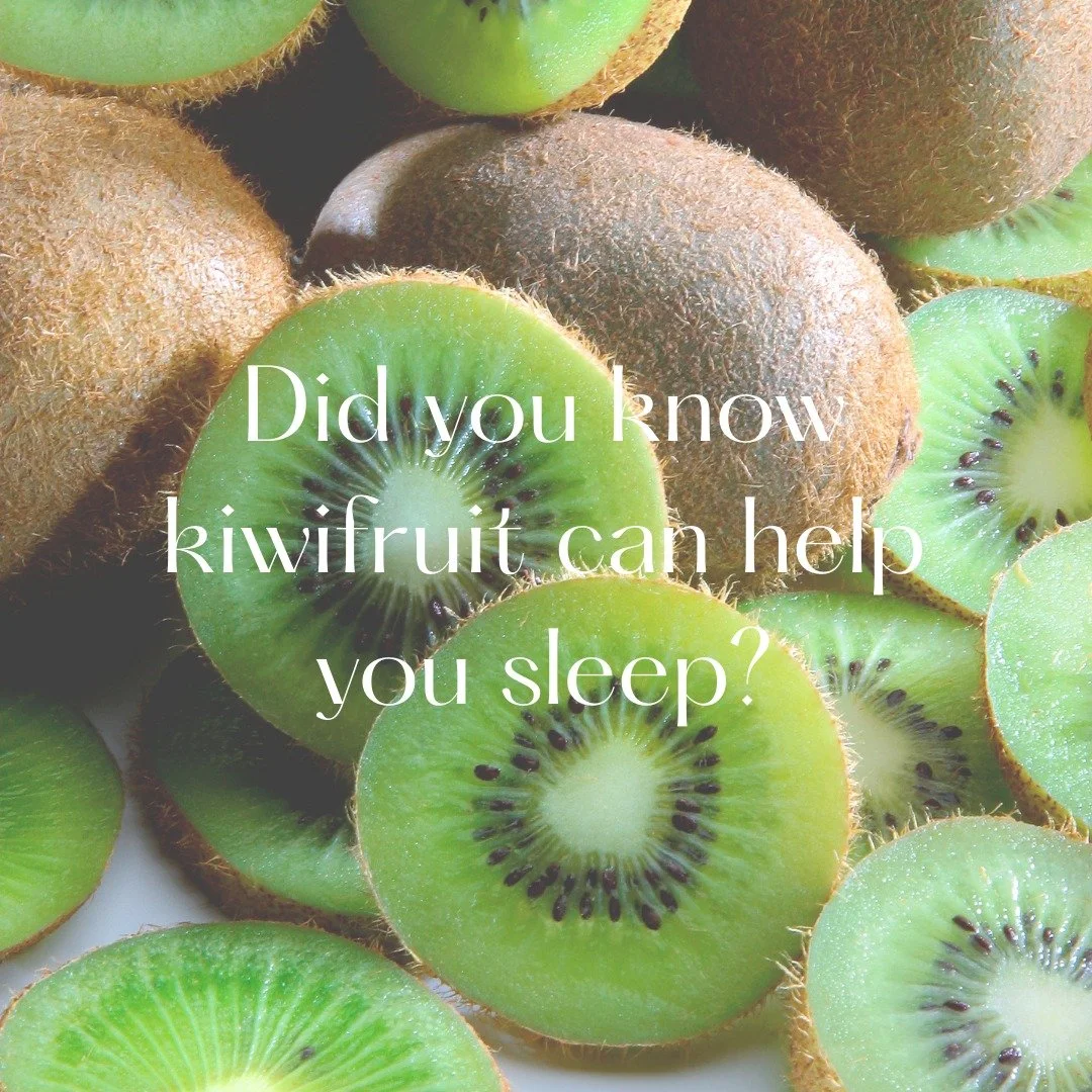 Kiwifruit's contain the amino acid tryptophan, and hormones serotonin and melatonin, which are involved in the regulation of our circadian rhythm and sleep-wake cycle.

Our body&rsquo;s make serotonin and melatonin naturally from tryptophan, which is