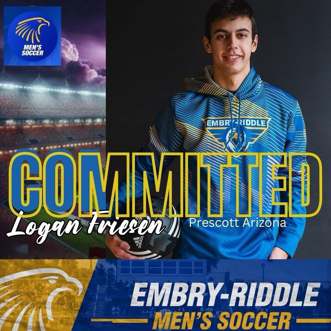 Huge Congrats to Logan Friesen who played for the NUU &lsquo;06 Futures team!

He just committed to play soccer for Embry-Riddle Aeronautical University in Prescott Arizona.

Well done!

#nuusoccer #committed #nuufamily