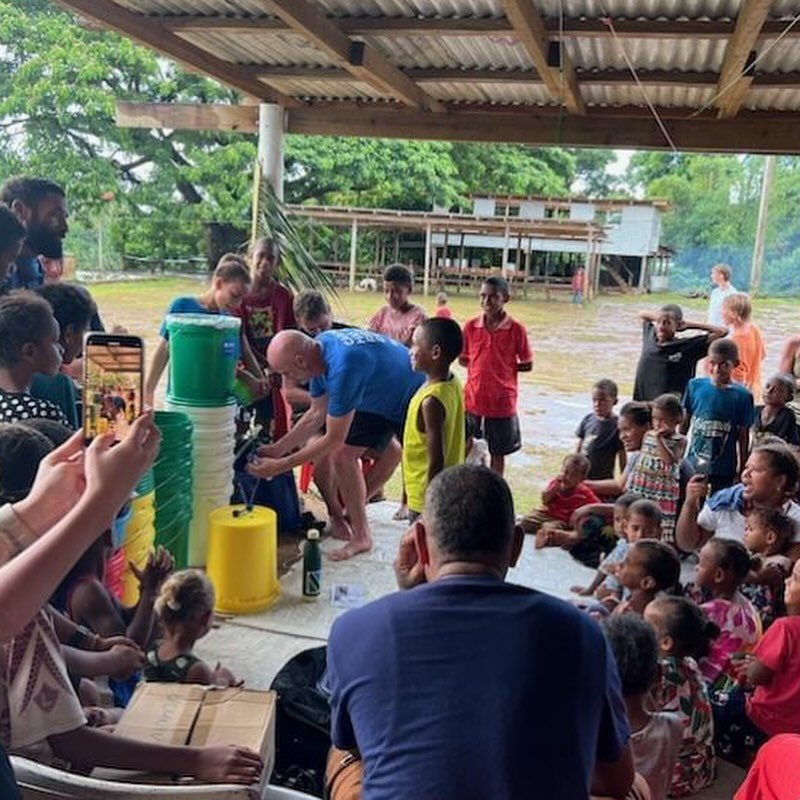 ROAM Humanitarian participated in an expedition to the Fiji Islands. 

The group worked on community outreach opportunities building classroom foundations, providing school supplies, and PE equipment for young kids and teenagers.  They also, helped R
