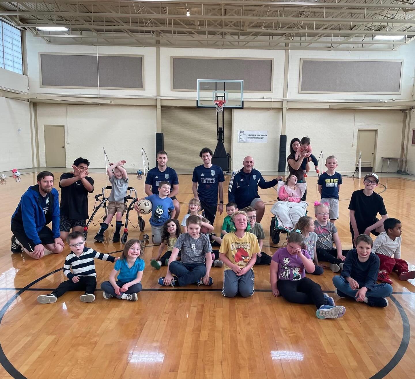 Thank you to NUU&rsquo;s UPSL men&rsquo;s team players and coach who volunteered to help TOPSoccer which is a program that works with any boy or girl, ages 4-99, who has a mental or physical disability, to provide meaningful learning, development, an