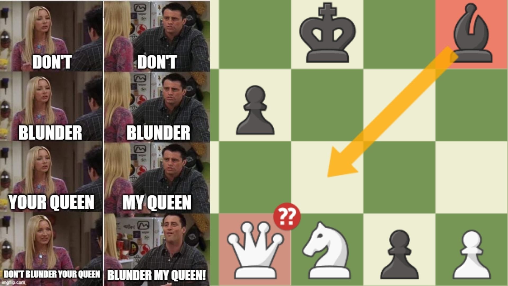 I blundered my queen