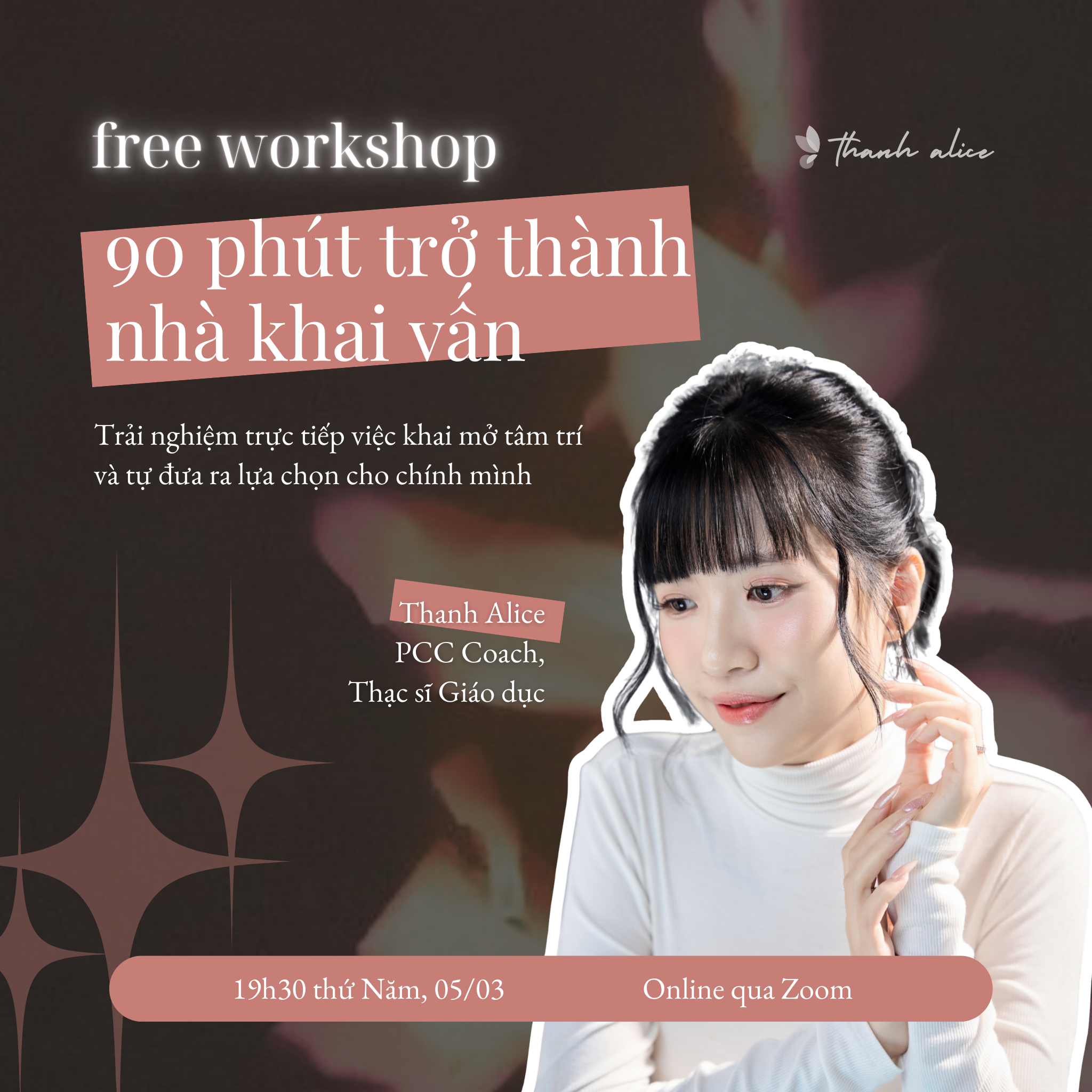 Workshop 90 Phút Trở Thành Nhà Khai Vấn