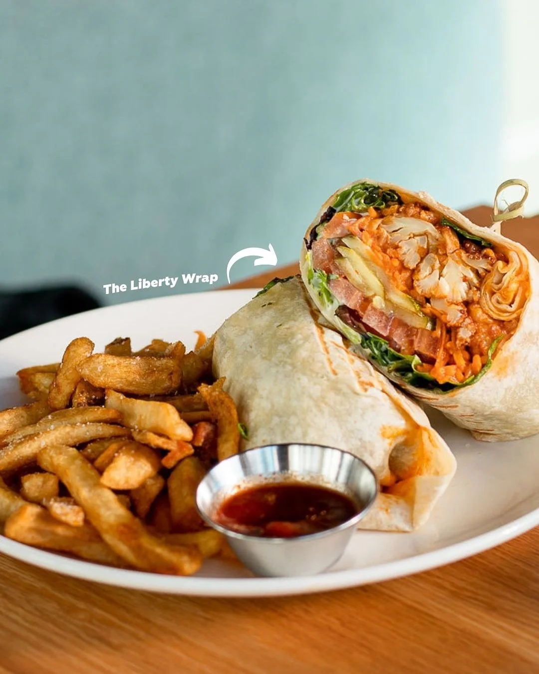 It&rsquo;s a staple for a reason. 

The Liberty Wrap might be the most addictive menu item in Pure Kitchen history. 

Would you agree? What could possibly beat it?