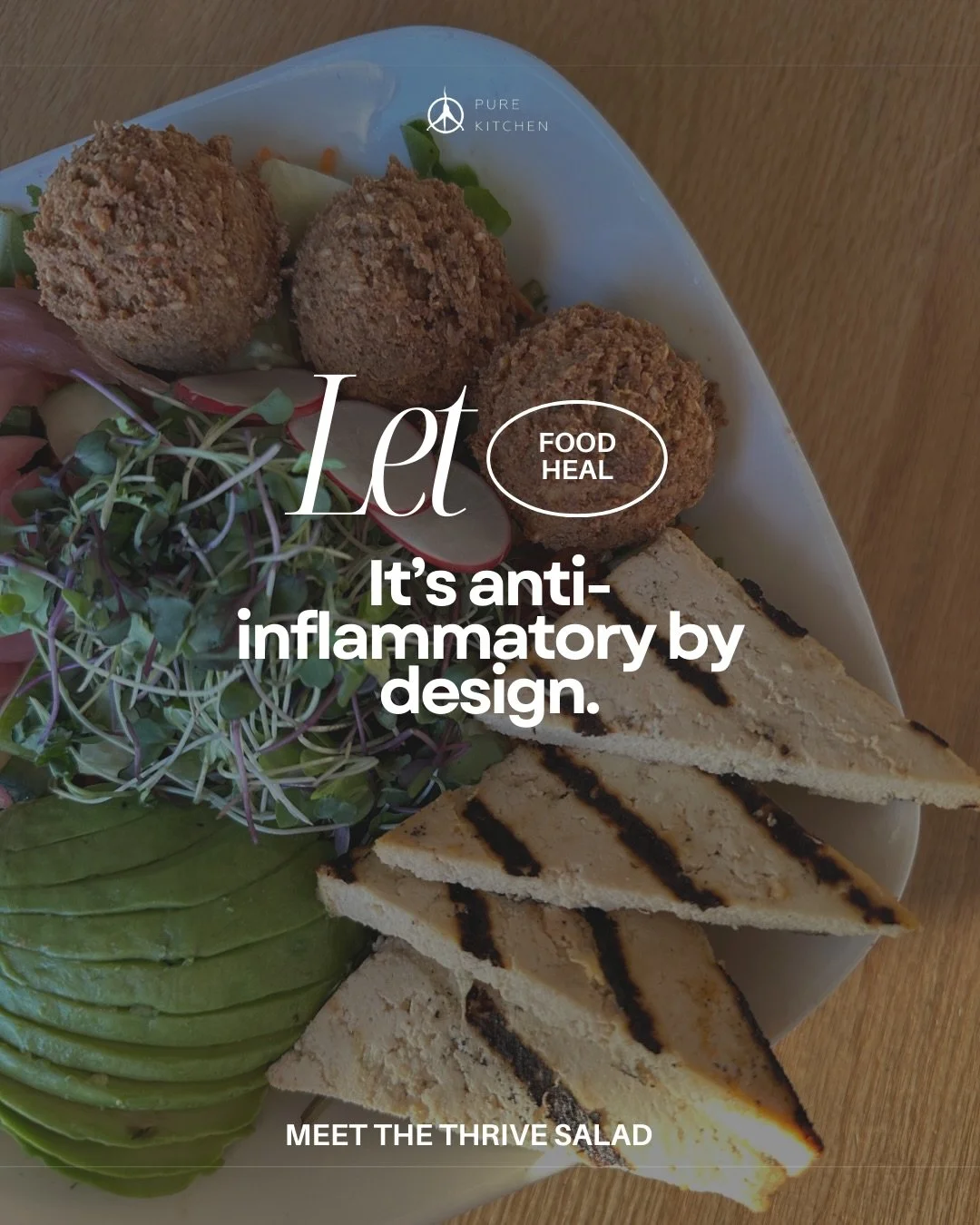 The bowl that loves you back. 

This is how we THRIVE! The thrive salad is available at all Pure Kitchen locations. Order your for dine in or take out with Skip the Dishes now! 

💚💚💚