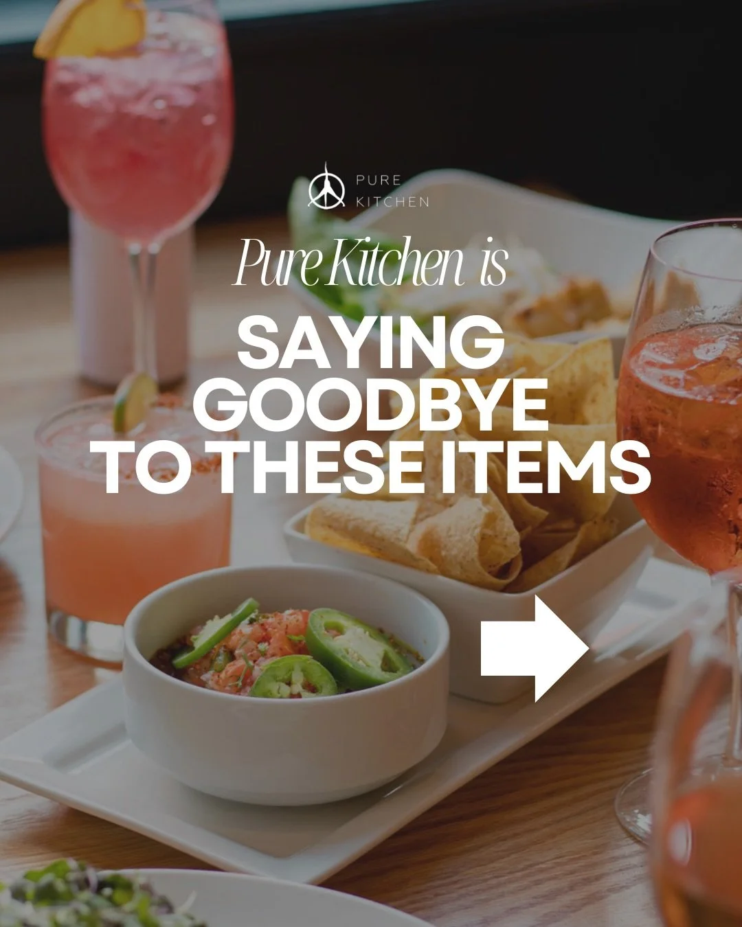 Big things are coming to Pure Kitchen 👀

We&rsquo;re making some sweeping menu changes very soon, which means some of your current favourites will be saying goodbye. If there&rsquo;s a dish you love, now&rsquo;s the time to come enjoy it before it&r