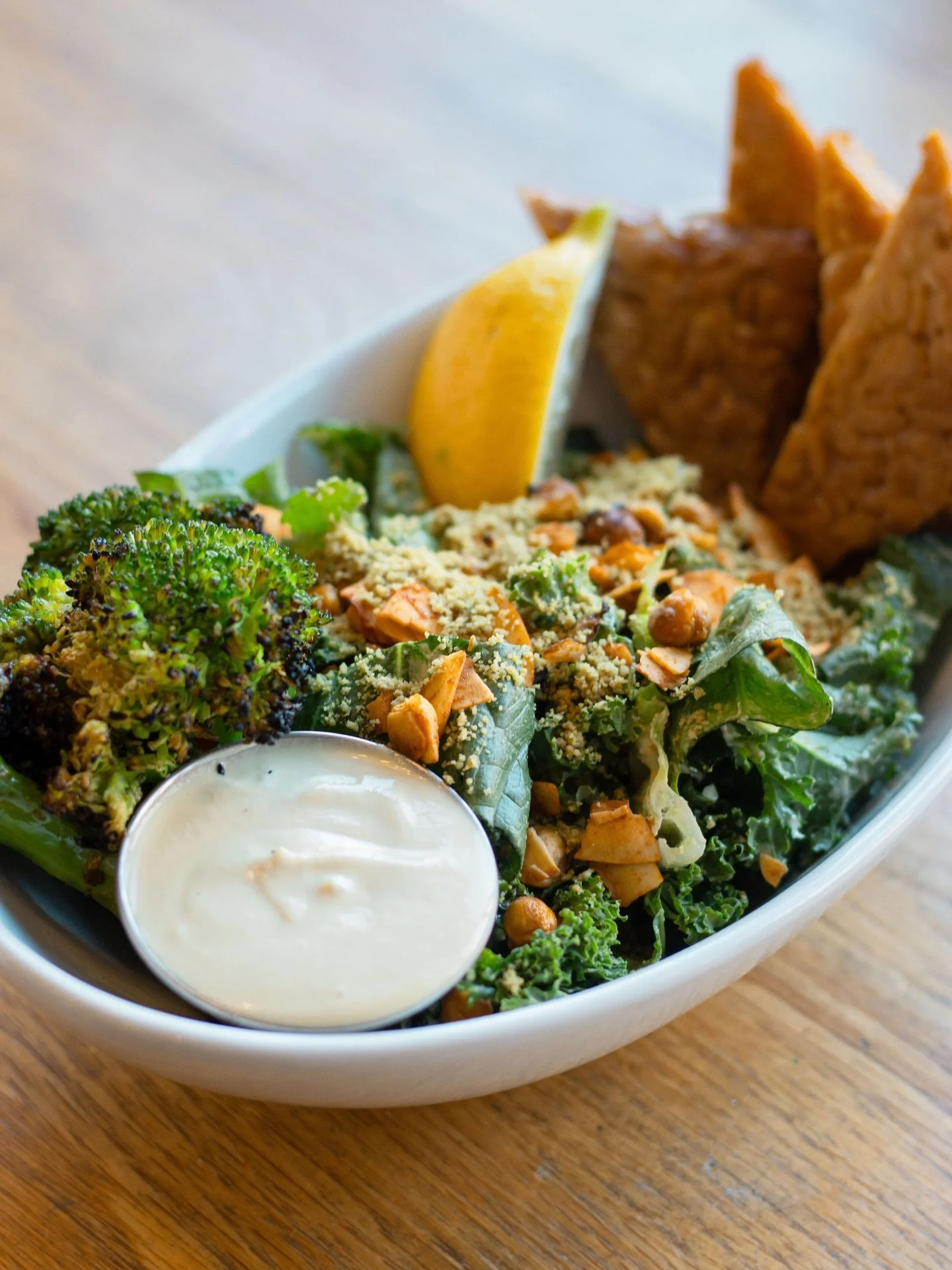 Meet the Evolved Kale Caesar: The next chapter of a Pure classic. 

Formerly known as the Reformed, this version keeps everything you loved but levels it up: a rich tahini-based Caesar dressing that&rsquo;s now seed oil free, maple tamari tempeh for 