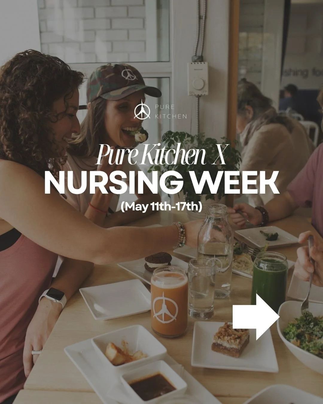 Nurses, this one&rsquo;s for you 💛

To celebrate Nursing Week, we&rsquo;re offering 15% off for all nurses at Pure Kitchen.

A small thank you for the care you give every day.

Spread the word 📣
If you know a nurse, send them this post 💌📤
