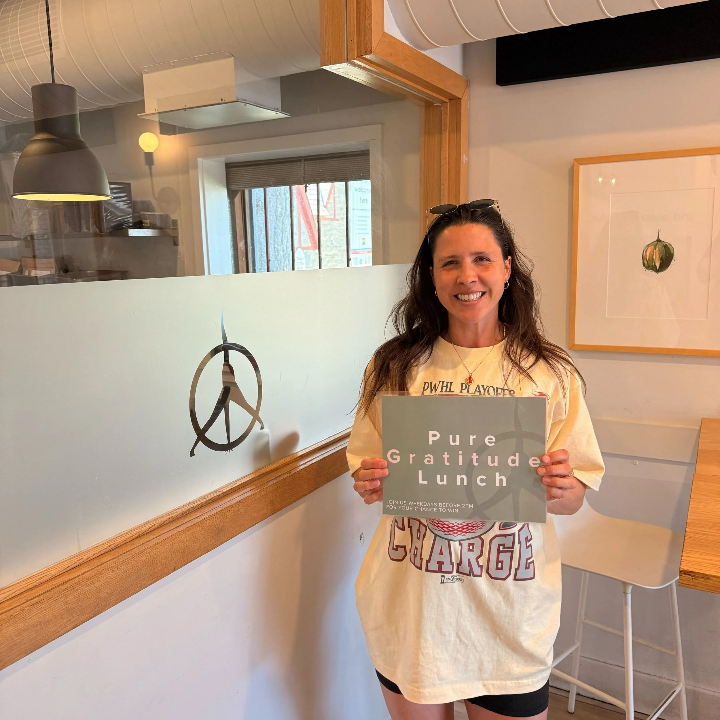 Round three of our ✨ Pure Gratitude Lunch ✨ winners are here.

Every weekday, one random dine-in table gets surprised with lunch on us, just because we genuinely appreciate this community and the people who choose to spend part of their day with us.
