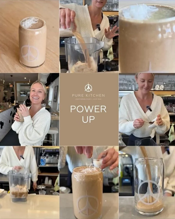 ✨The Power Up is part of our Inspired Smoothies✨

Created by the fabulous @bbryden 

Available at all Pure Kitchen locations