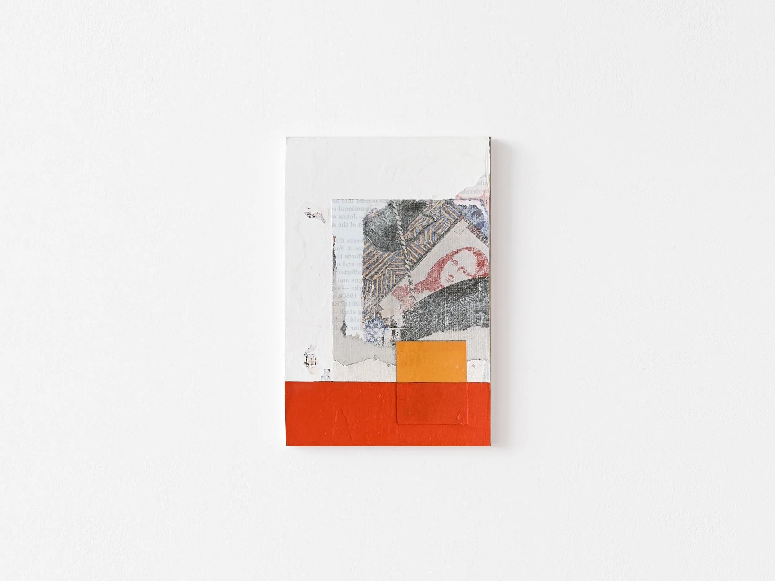 Mini Do, Undo, Redo: Rauschenberg's Mona Lisa (NEWH Postcard Auction | 2023) (sold)