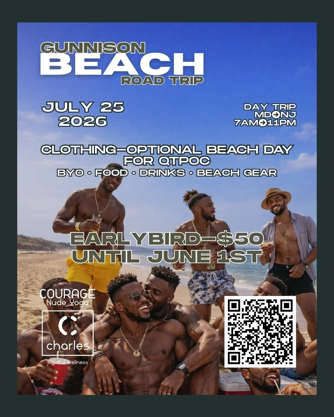 Gunnison Beach Road Trip- July 25 2026