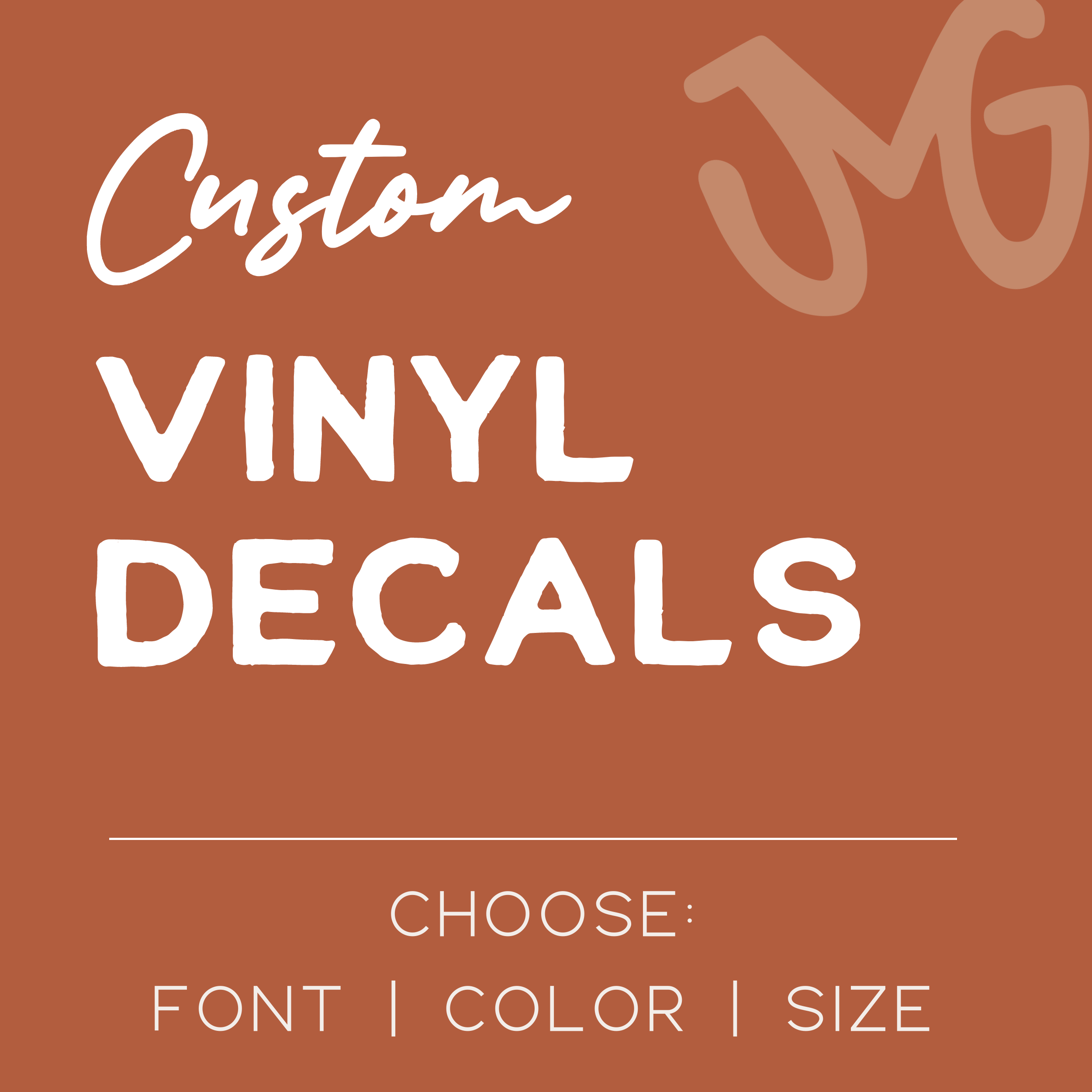 HD Vinyl Decals | Labels