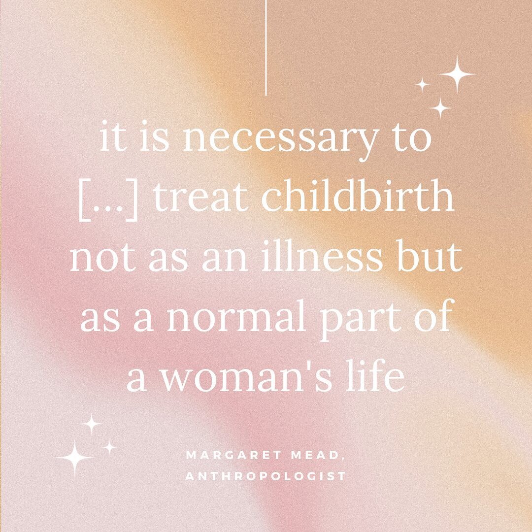 Birth happens. 

It occurs all over the world, in every culture. But&mdash;patterns differ, social norms vary, and the people involved depend often on tradition.

The anthropologist Margaret Mead wrote &lsquo;Families And Maternity Care Around The Wo