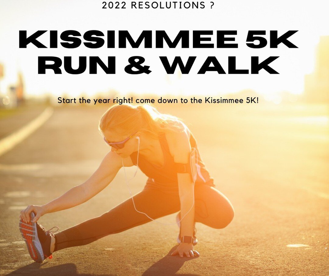 New year New you? How about starting your new year journey coming down to our annual Kissimmee 5k Run &amp; Walk. Registration is still OPEN ❤️
The Price is ONLY $22 for a limited time. Early Bird Registration ends at the end of the month📣
REGISTER 