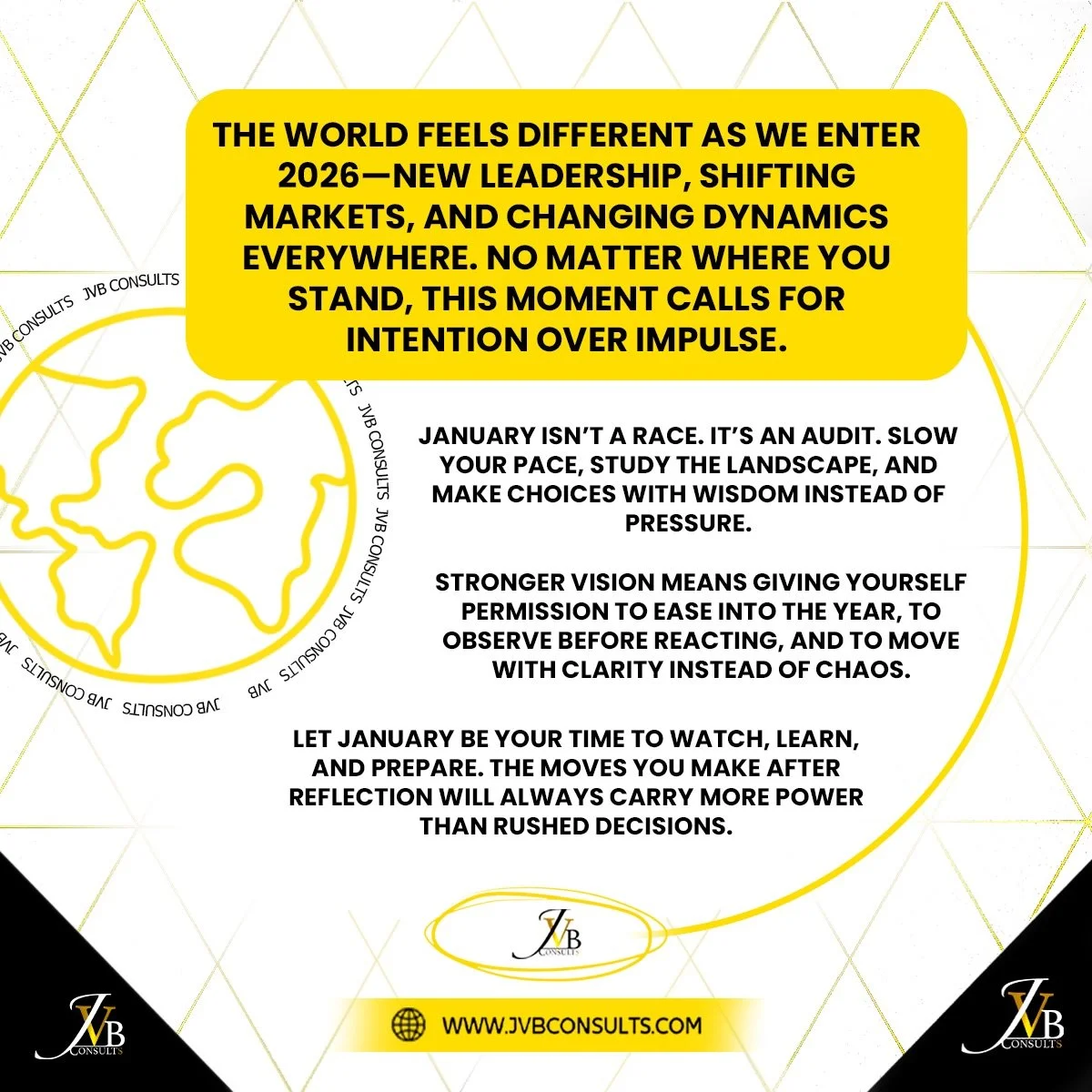 www.JVBConsults.com 🎯

#JVBConsults #JordanVictorBrown #Business #NewYear