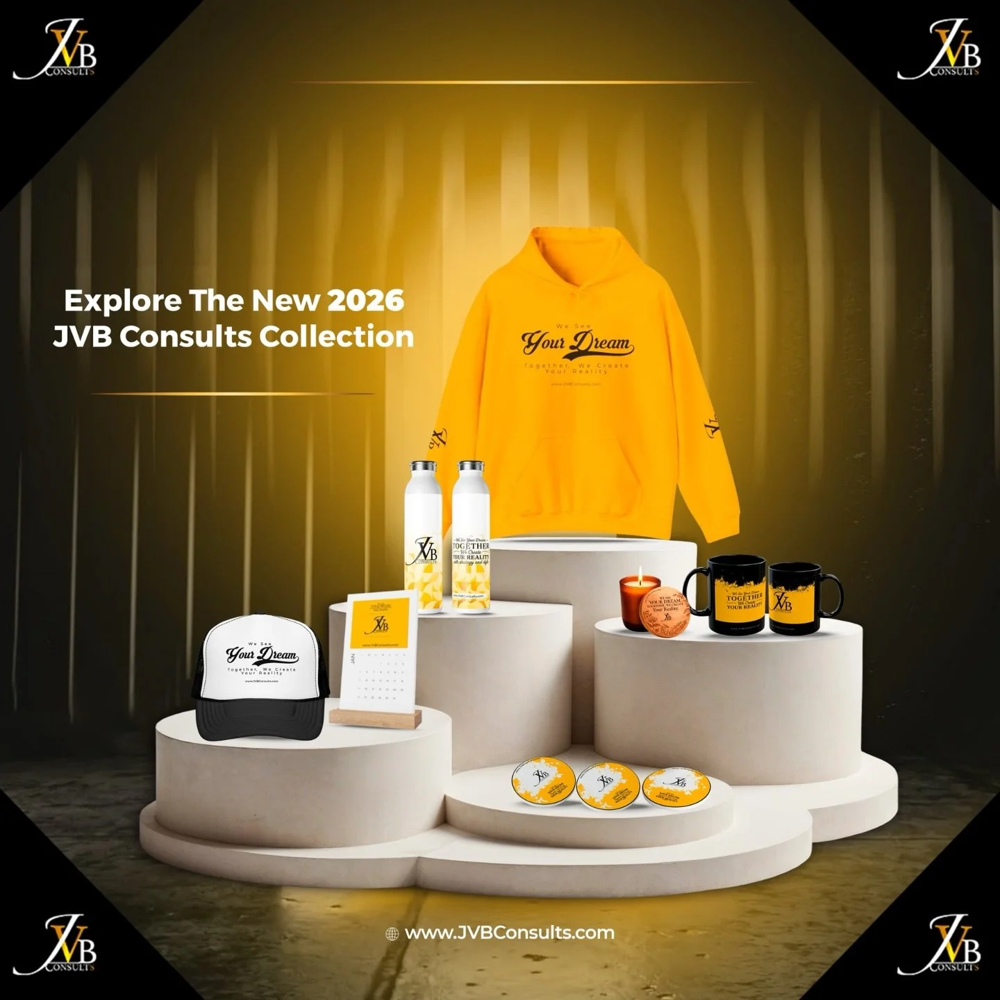 The JVB Consults 2026 Collection is here! 

This year&rsquo;s collection includes seven thoughtfully selected items designed to bring a little extra inspiration and joy to the start of your workday.

Whether you&rsquo;re enjoying your morning coffee,