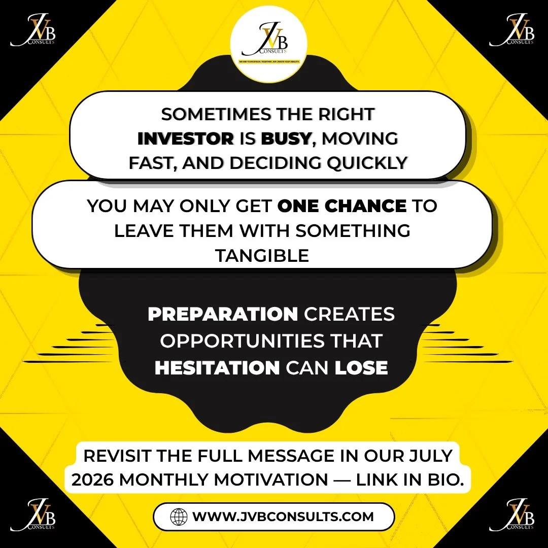 www.JVBConsults.com 

#JVBConsults #JVB #Business #StartUp #Scale