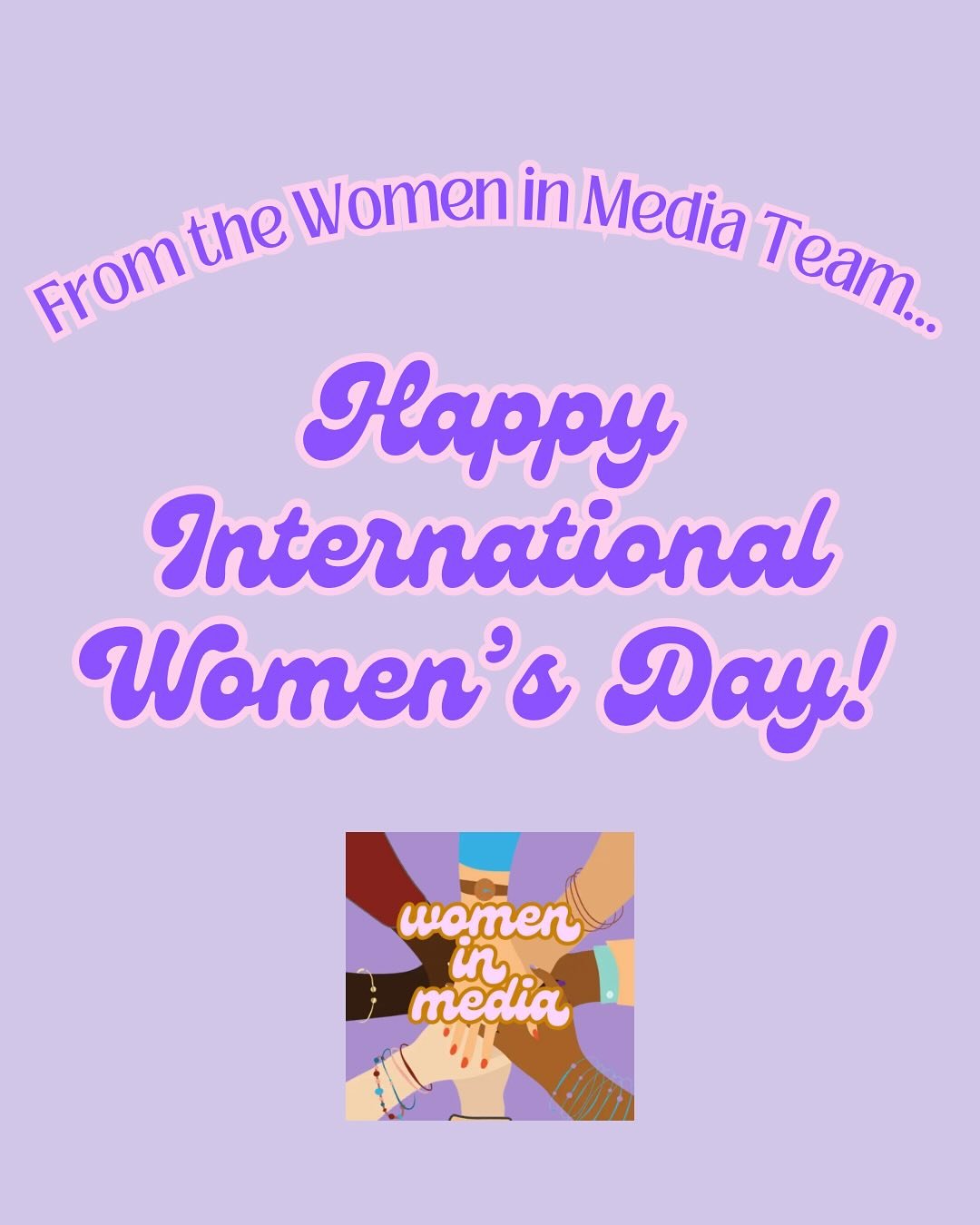 Happy International Women&rsquo;s Day💜

#womeninmedia #media #journalism #internationalwomensday #iwd #iwd2025 #accelerateaction #accelerateaction2025 #breakbarriers #womensrights #womenempowerment #femaleempowerment
