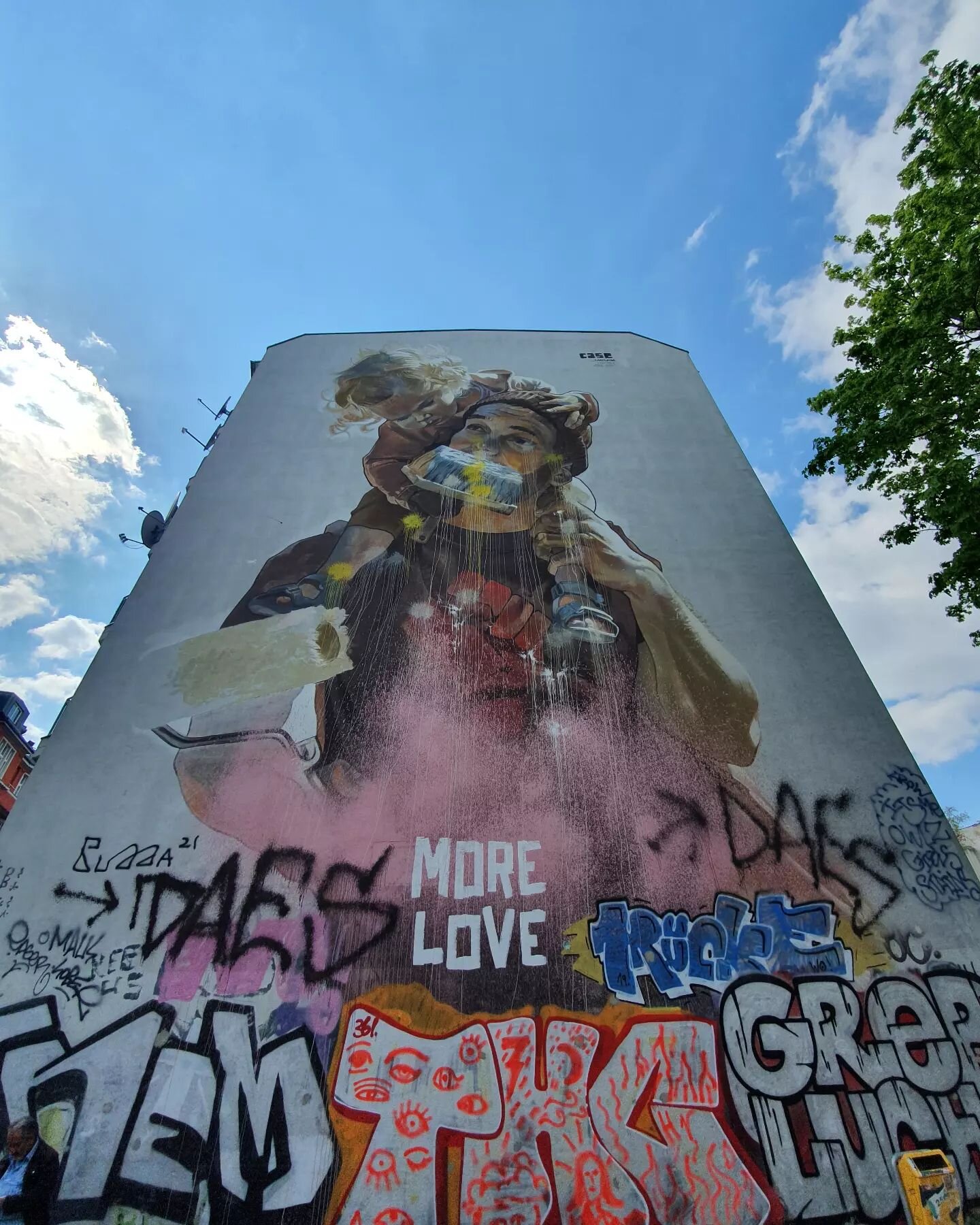 &quot;The Future is Female&quot; mural by @case_maclaim #Berlin #streetart #morelove #mural #art