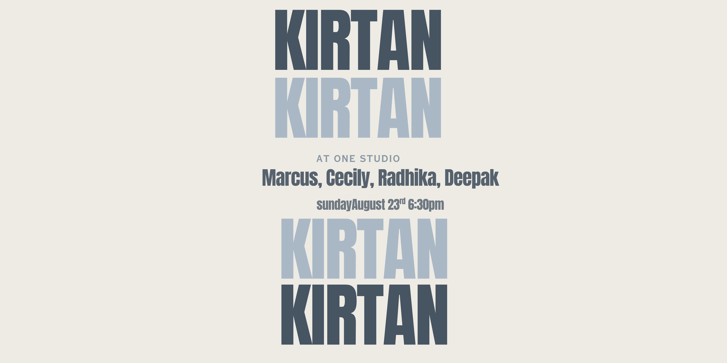 Kirtan - Chanting &amp; Chai 