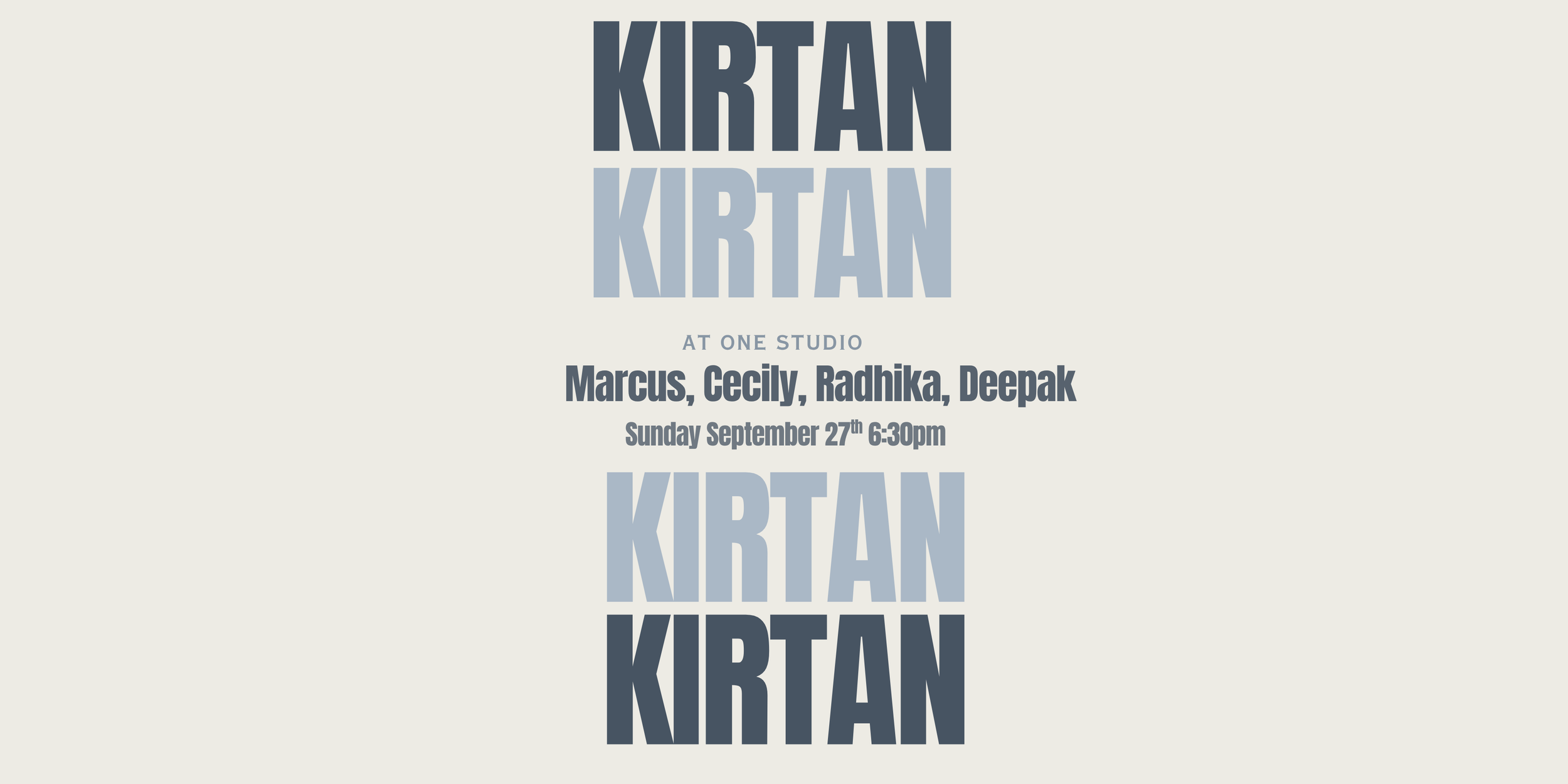 Kirtan - Chanting &amp; Chai 