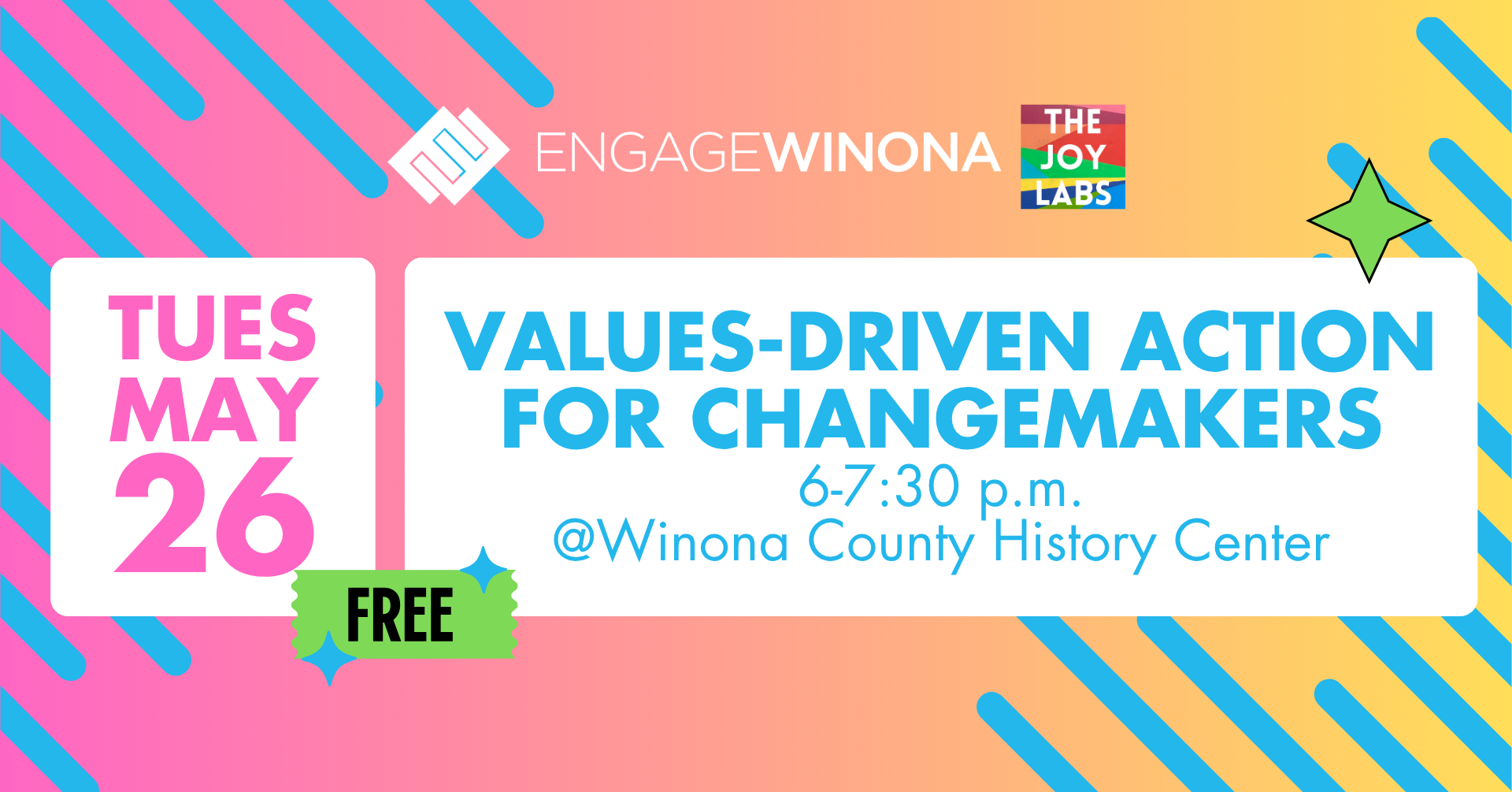 Values Driven Action and Sustainability for Changemakers - Workshop 