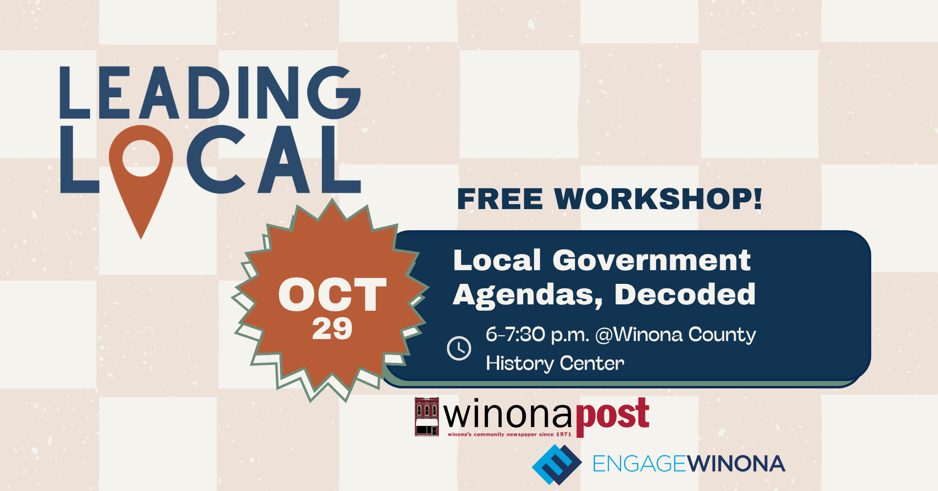 Local Government Agendas, Decoded: A Workshop