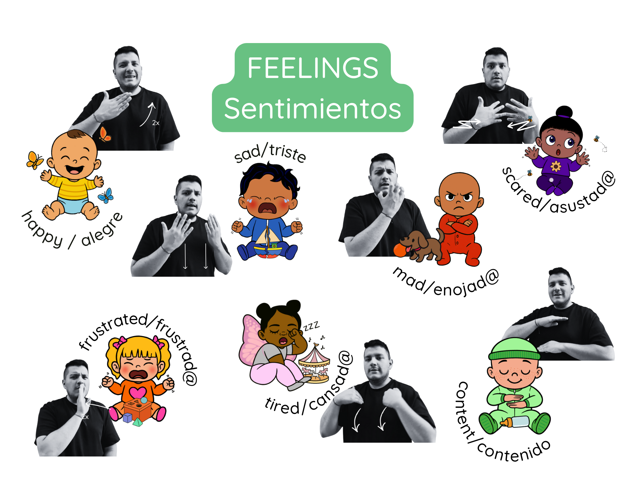 Free Feelings 8x11 poster