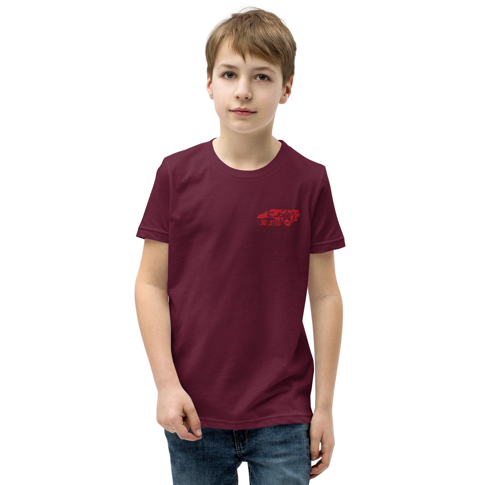 youth-staple-tee-maroon-front-66f1de7f25d6f.jpg