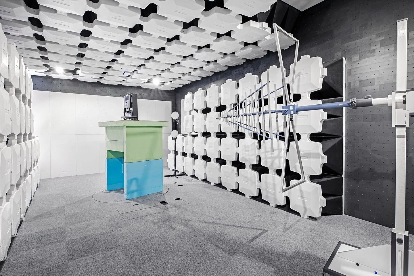 EMC chamber in Sigma Connectivity's lab