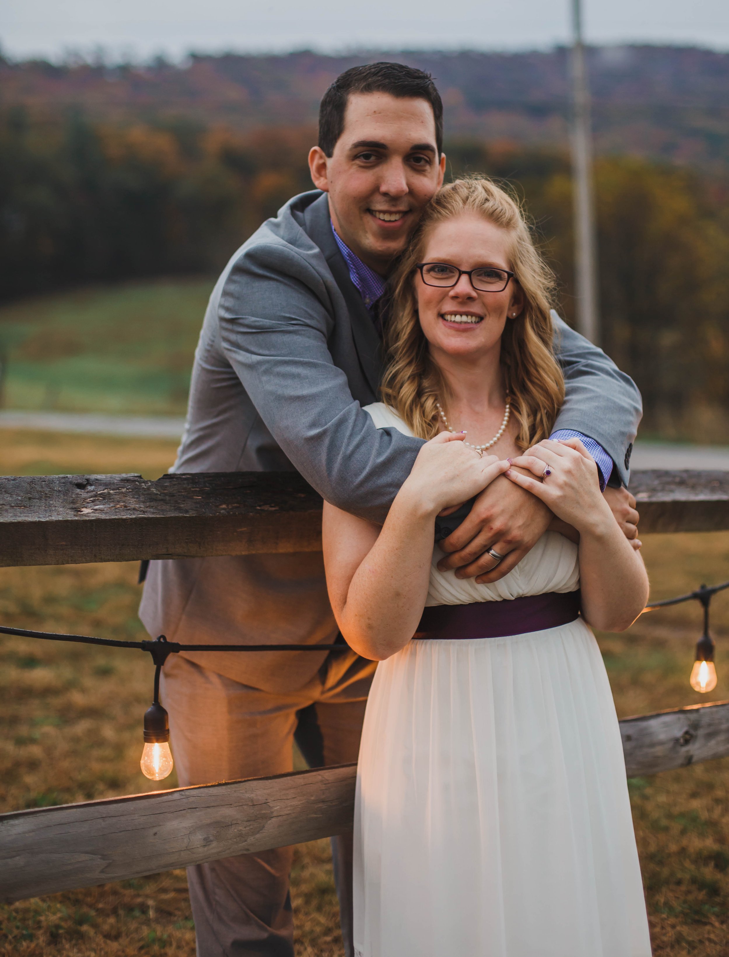 Our wedding day!