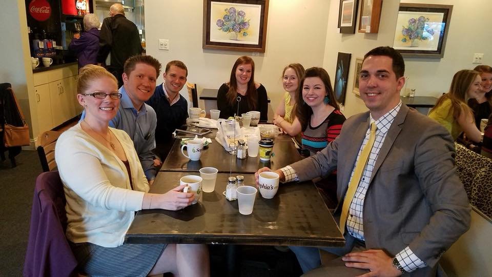 A photo from the day we met in Camp Hill, Pennslyvania!