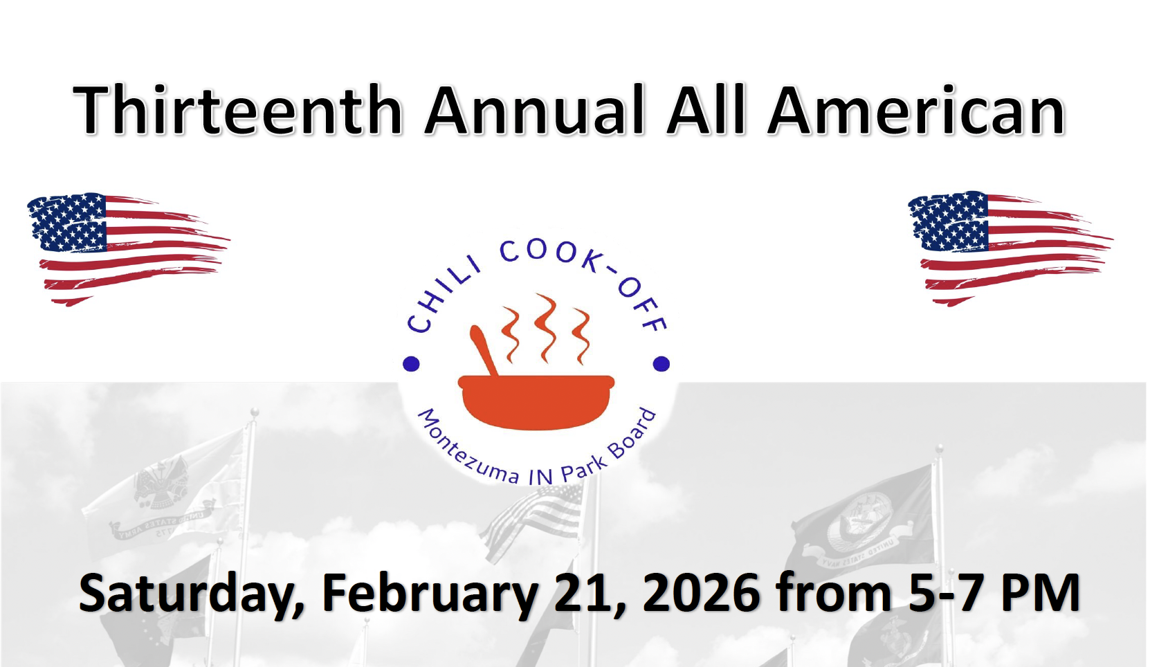 The Thirteenth Annual All-American Chili Cook-Off