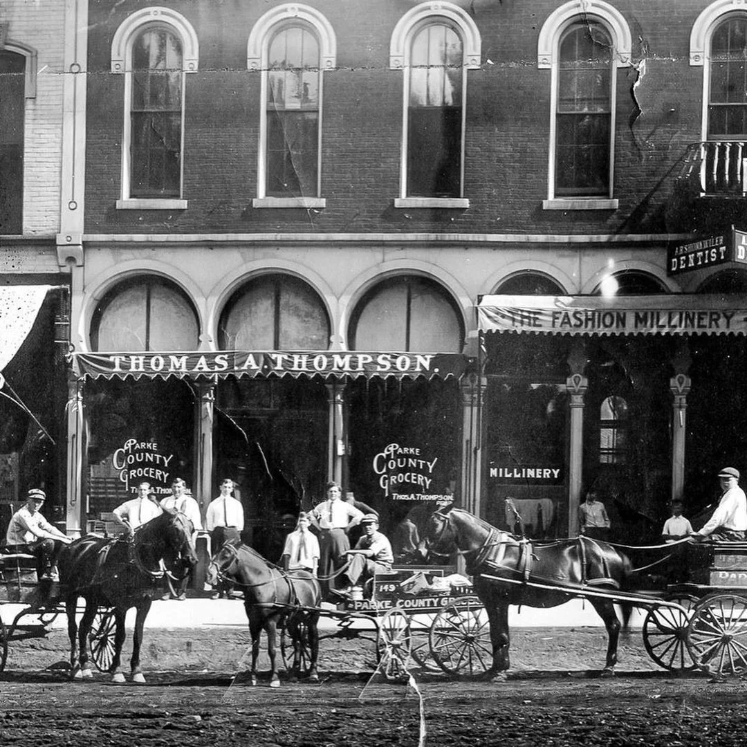 What if we could step back in time? 📸

Through photo colorization, we&rsquo;re revisiting Parke County&rsquo;s past &mdash; seeing our courthouse square, Turkey Run State Park, festival crowds, and covered bridges in a whole new way. ❤️