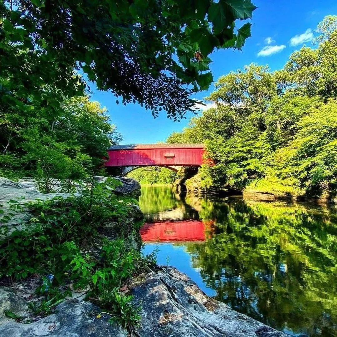 Happy St. Patrick&rsquo;s Day from Parke County, Indiana! 🍀 We are SO lucky to have such beautiful scenery. 

Here are some of our favorite photos with lots of green! 💚 🍀 Find your lucky views in Parke County at www.coveredbridges.com