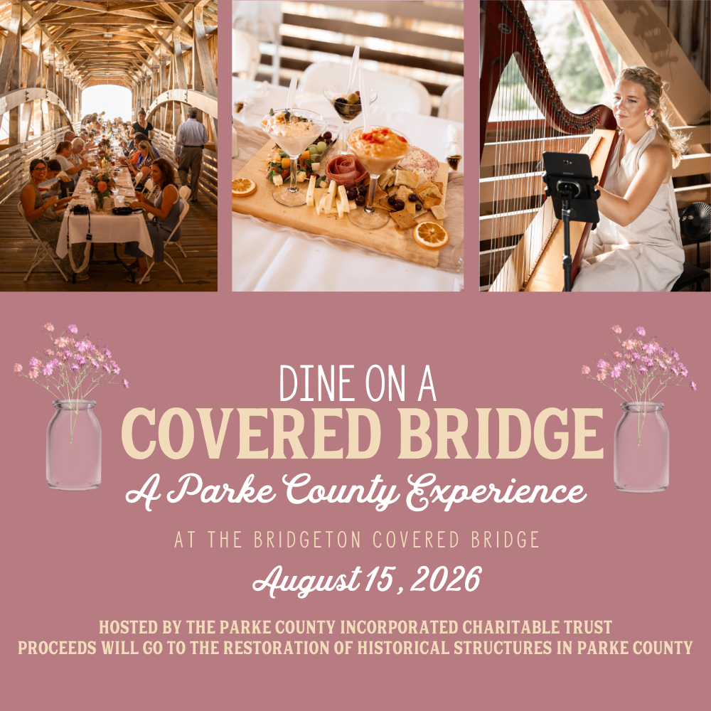 Dine on a Covered Bridge - A Parke County Experience - Bridgeton Dinner