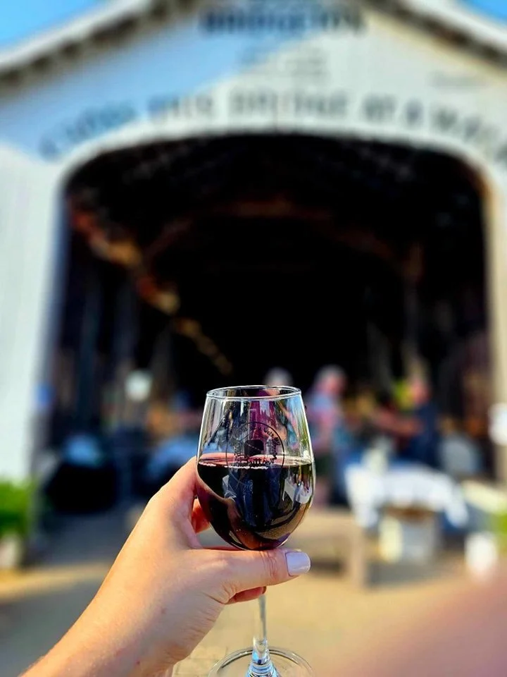 Dine on a Covered Bridge: A Parke County Experience! ✨ 

Join us for brunch at the Mecca Covered Bridge on June 13, 2026, or a formal dinner at the Bridgeton Covered Bridge on August 15, 2026. Tickets are $68 (Mecca) and $93 (Bridgeton) per person. I