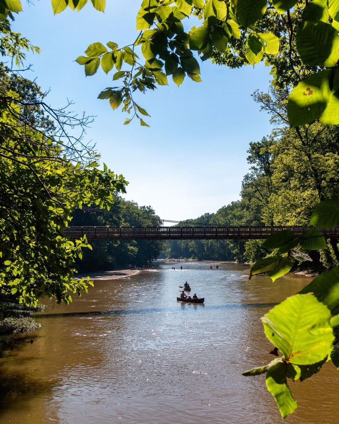 Who&rsquo;s ready for a day on the creek!? ☀️🛶⛱
This summer, canoe, kayak, or tube down Sugar Creek &mdash; dog-friendly too! 🐾

Where to book your Sugar Creek adventure:
Sugar Valley Canoes &ndash; Bloomingdale, IN
(765) 597-2364 | sugarvalleycano