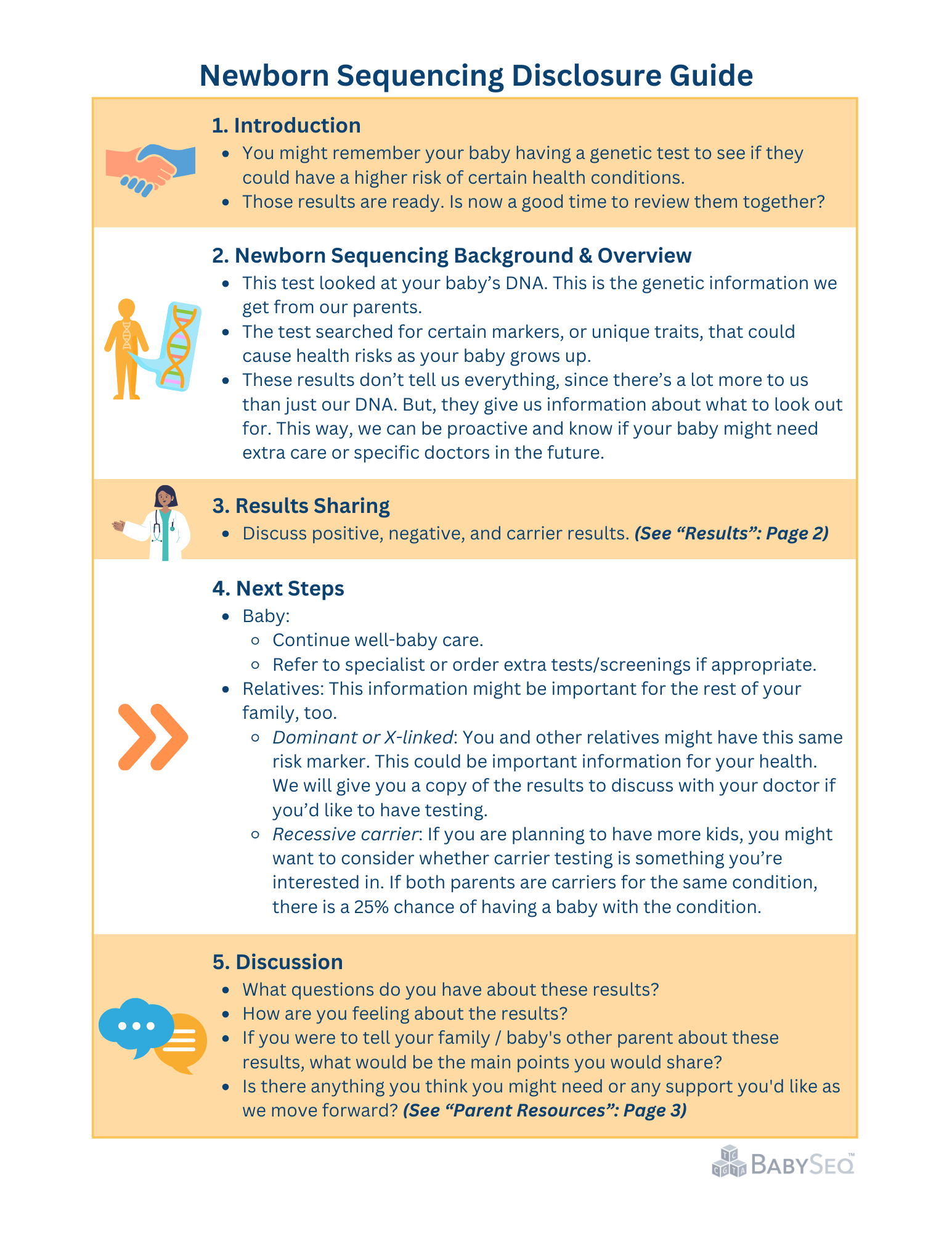 Results Conversation Guide