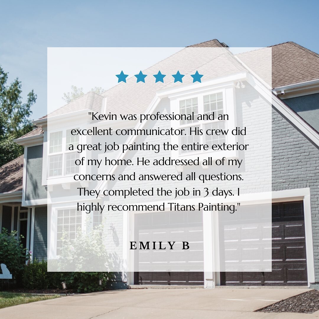 Thanks for sharing your experience with us, Emily! 🏡

Remember there is still time to schedule your fall exterior project to receive a free upgrade to Sherwin Williams Emerald Exterior Paint! 

To learn more about this fall promotion give us a call 