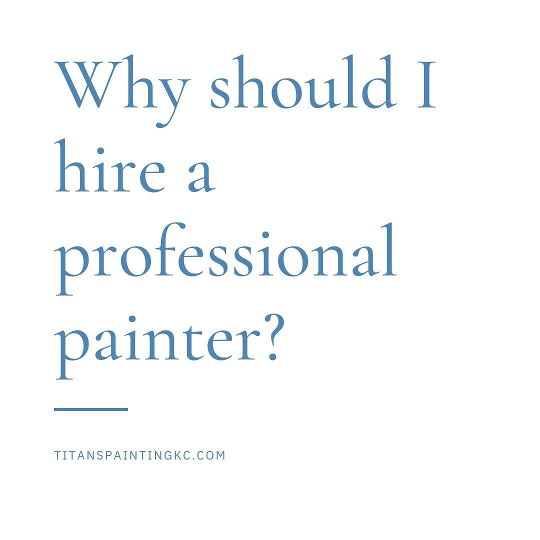 While it might seem like DIY painting is easily mastered, in reality it takes immense amount  of time and effort. Hiring a quality, professional painting company gives you immediate access to years of experience and skill! 

Our team would love to he
