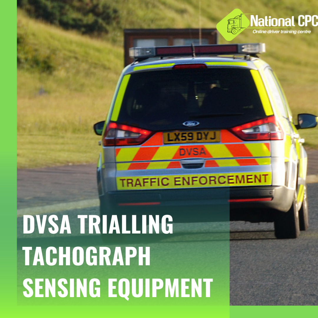 DVSA Trialling Tachograph Sensing Equipment
