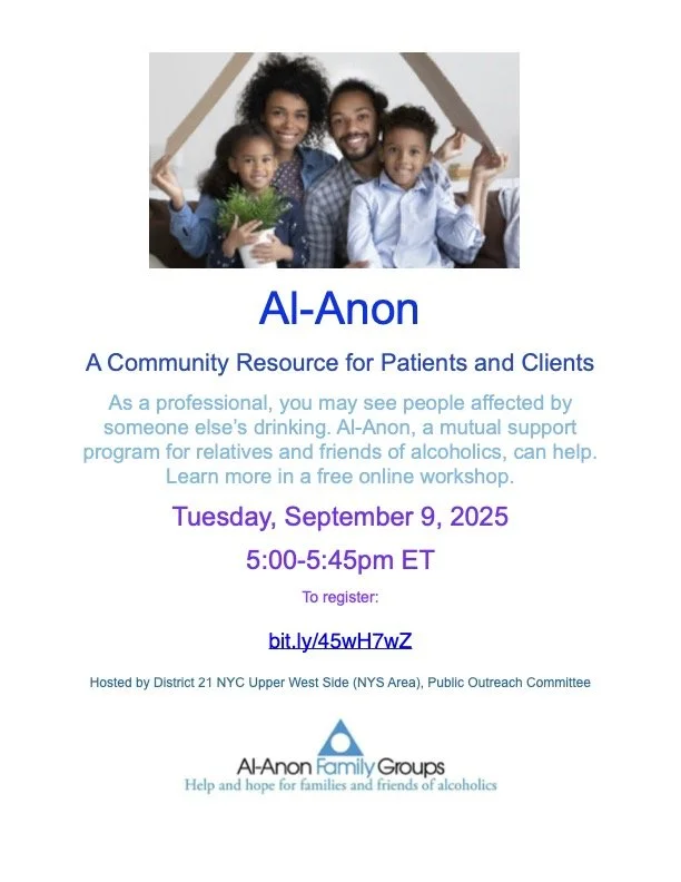 Al-Anon: A Community Resource for Patients and Clients