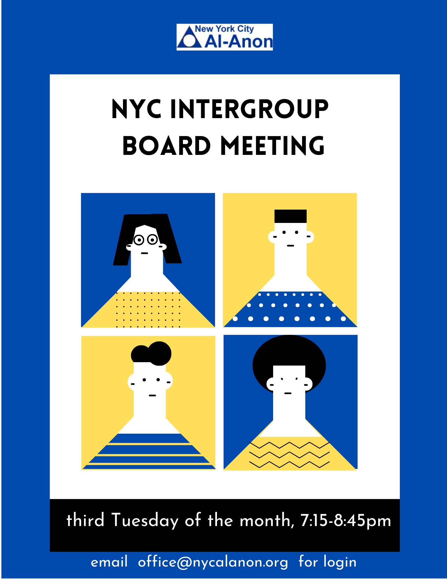 NYC Al-Anon Intergroup Board Meeting (Zoom)