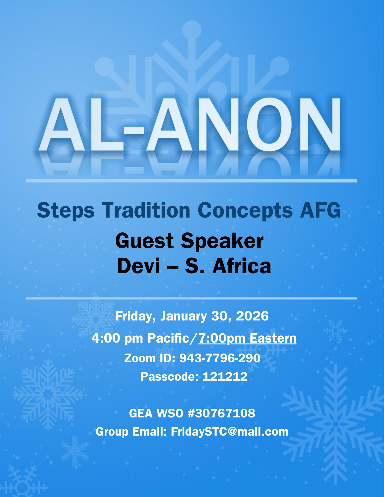 Steps Tradition Concepts AFG Guest Speaker - Devi (South Africa)